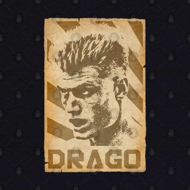 Ivan Drago Retro Propaganda by Nerd_art